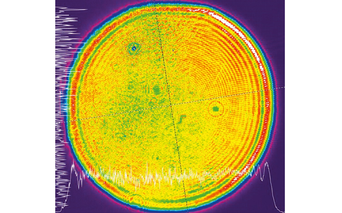 Typical beam profile of 
ANL SLM laser system 50 cm from output at 1064 nm