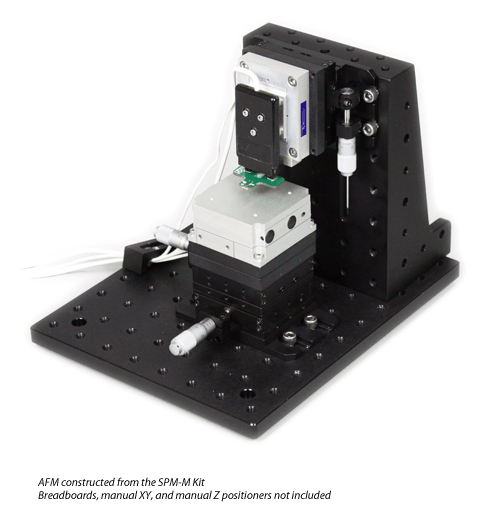 SPM-M Kit - build an Akiyama probe or tuning fork AFM with Mad City Labs nanopositioners