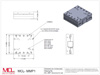 drawing of motorized micropositioning stage