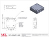 drawing of motorized micropositioning stage